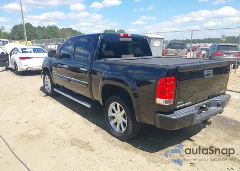 2011 GMC Sierra 1500 Denali из США, поврежденный, VIN 3GTP2XE24BG255793